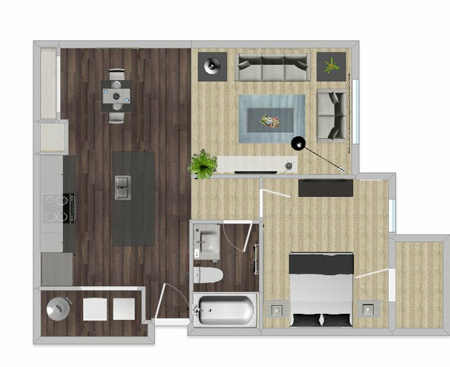 Wellington Park 1 Bed Floor Plan.jpg - Wellington Park