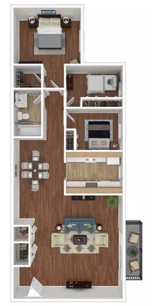 Floorplan - Central Gardens I