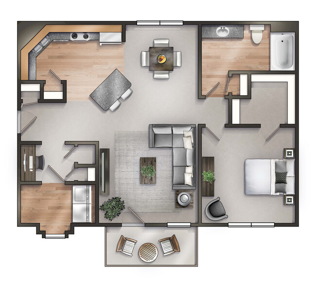 Floorplan - The Ansley Apartment Homes