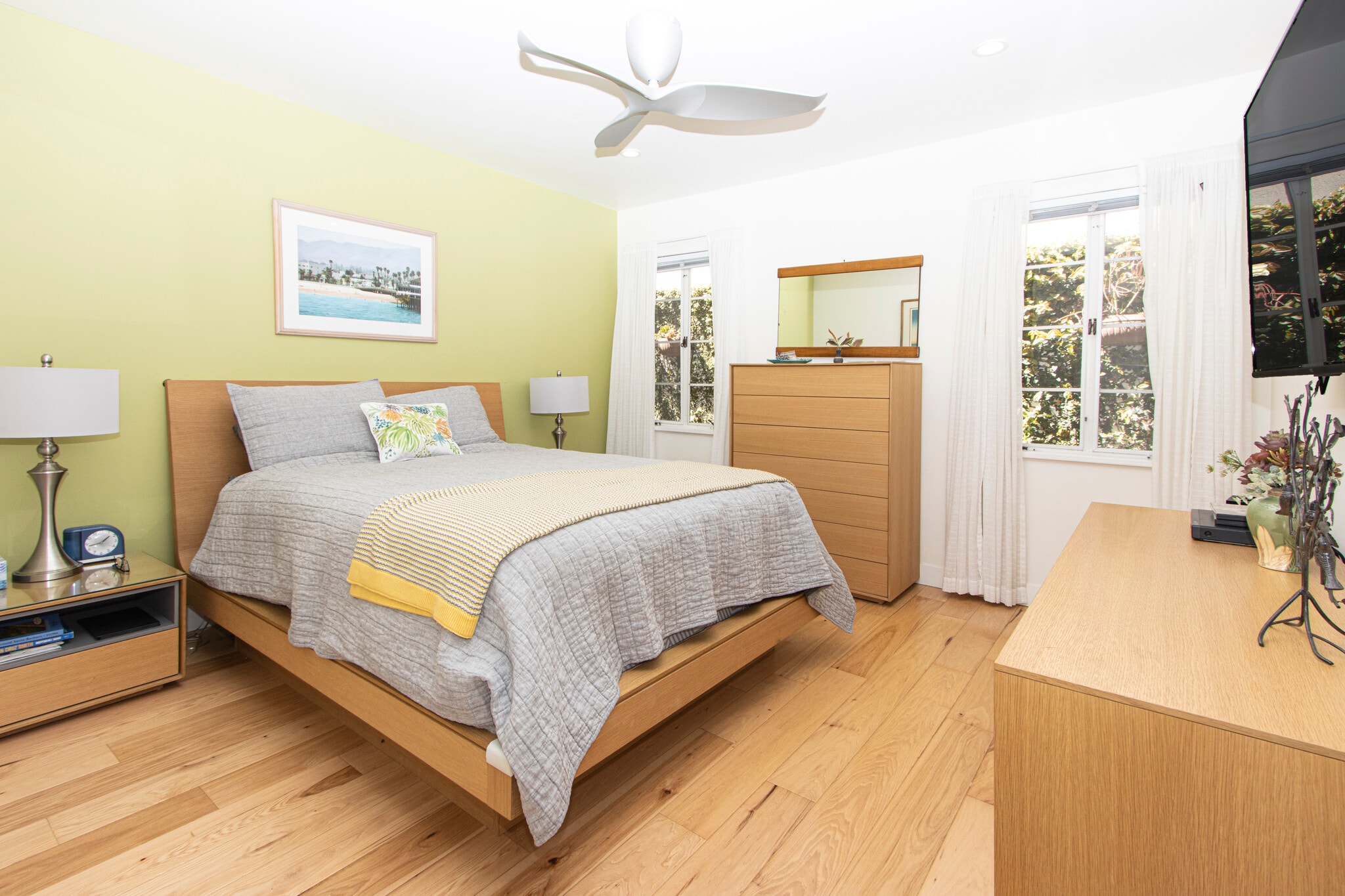 Ceiling fans keep it cool year round - 405 Orilla del Mar