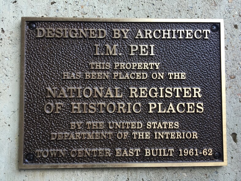 I.M. Pei also designed the National Gallery of Art & the Louvre pyramid. - 1101 3rd St SW