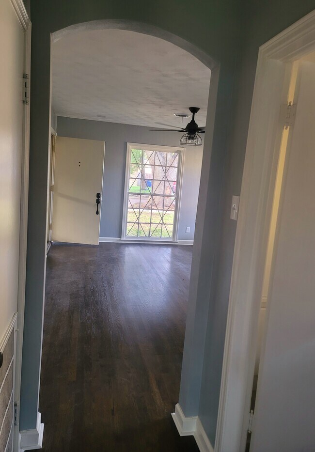 Archway to hall - 1326 McAdams Ave
