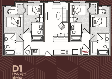 Floorplan - The Marshall Arkansas