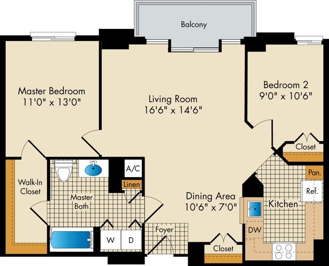 Floorplan - The Metropolitan
