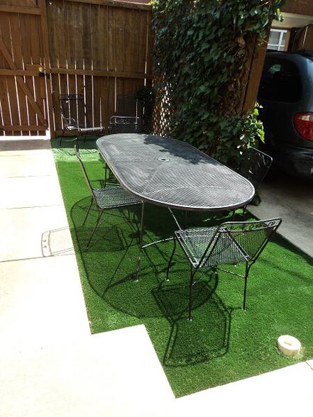 Backyard Seating Area - 1619 12th St NW