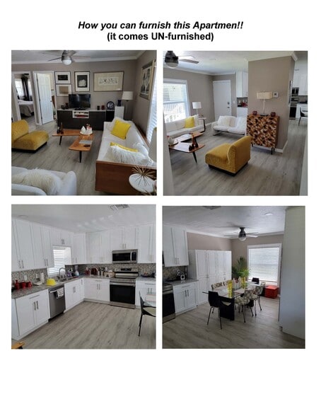 Ideas on how to furhish - 1250 S Pinellas Ave