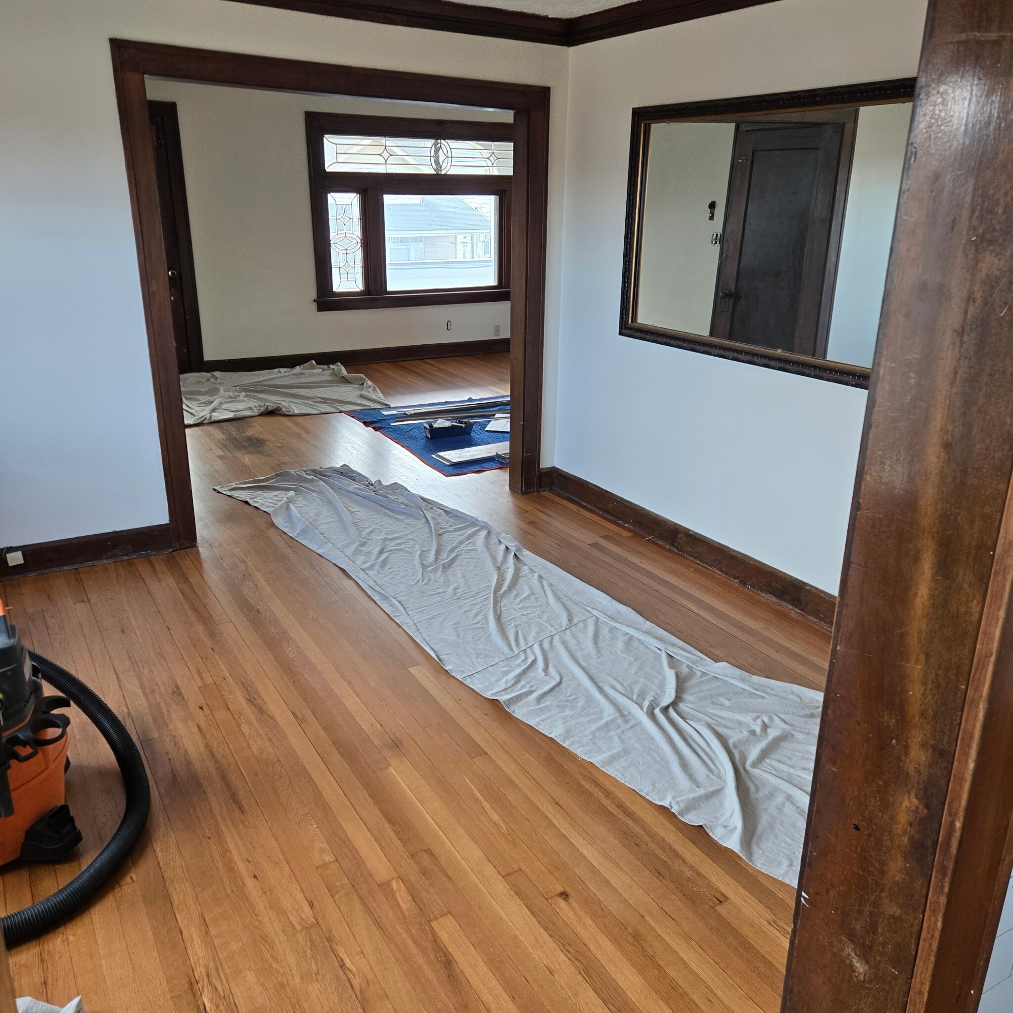 Unit had floors refinished & sealed - 2116 Natchez Ave