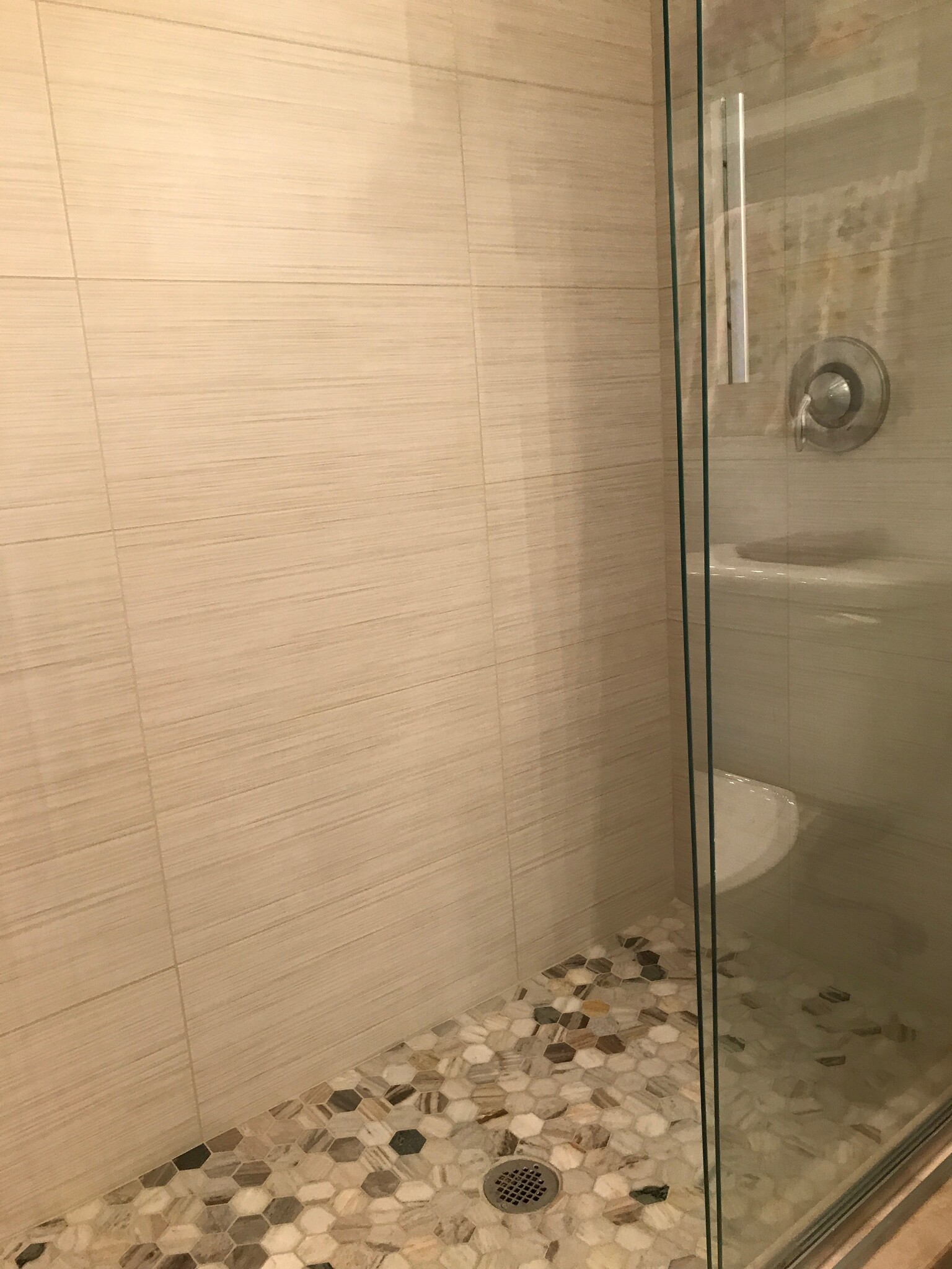 New walk in shower - 850 S Tamiami Trl