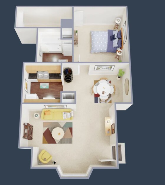 Floorplan - Havenwood Apartment Homes