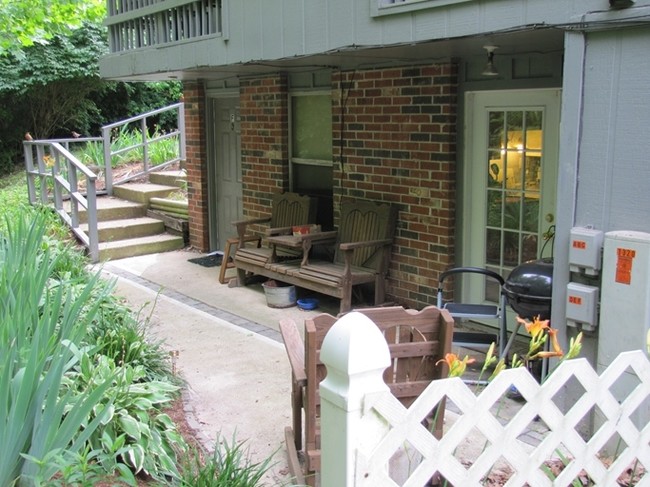 Patio - South Pointe Apartments