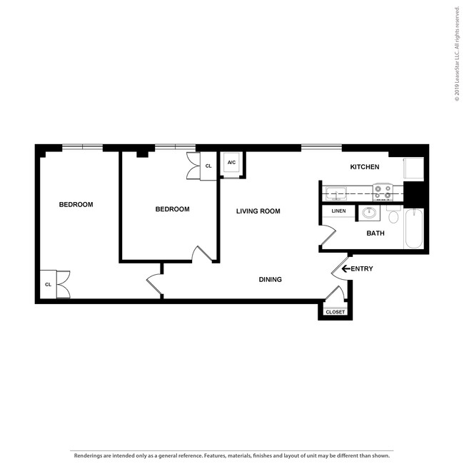 Floorplan - Carson Square Apartments