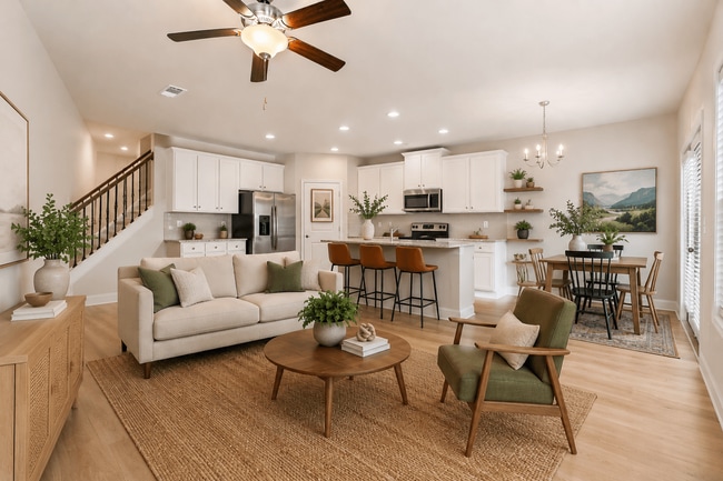 Open-concept living area designed for comfort, relaxation, and everyday living. - Parkwood Terrace