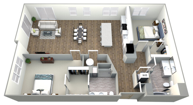 Floorplan - The Huntington