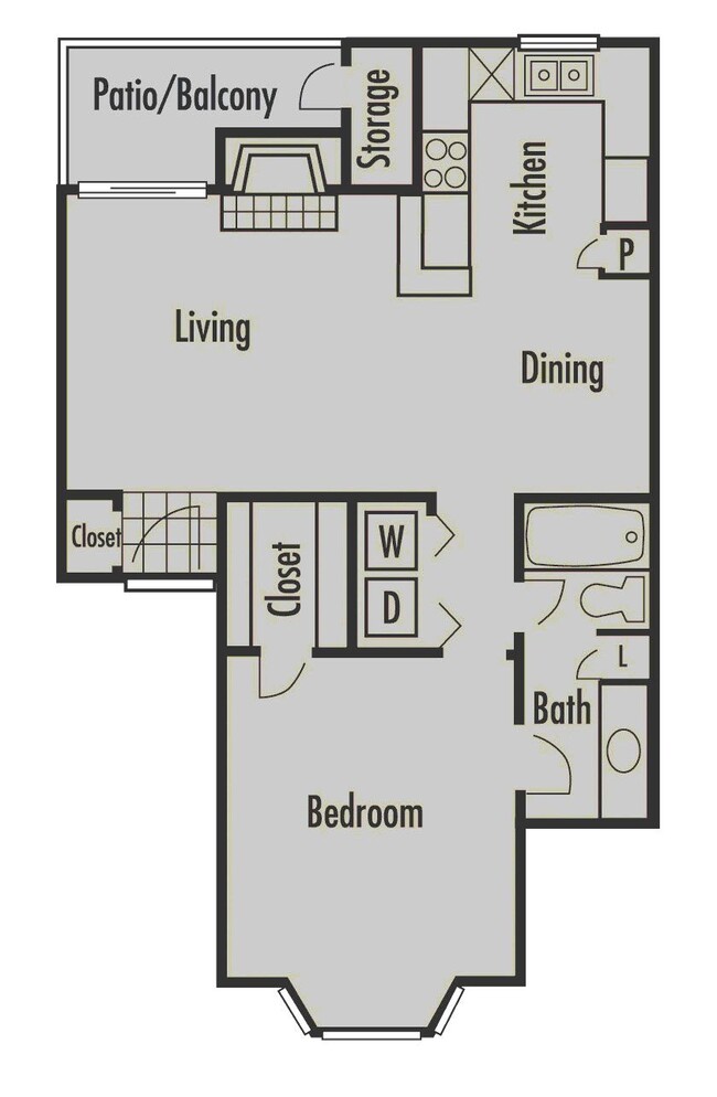 Floorplan - Bear Creek at Harwood Apartments