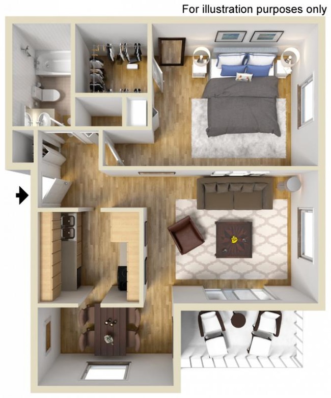 Floorplan - Killian Hill