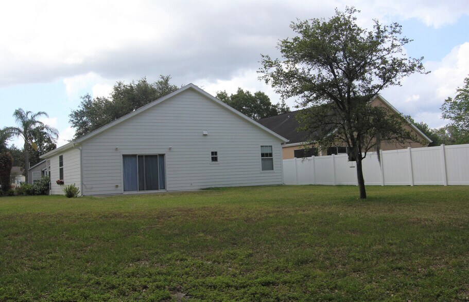 Nice sized back yard - 37410 Picketts Mill Ave