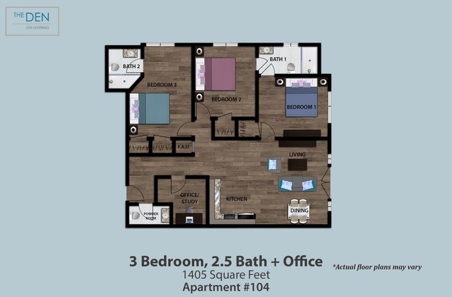 Floorplan - The Den On Levering