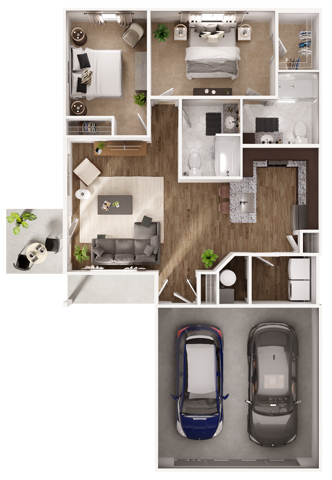 Edgewater 2 - The Residences at Phillips Farm