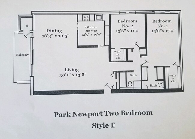 Floorplan - Park Place