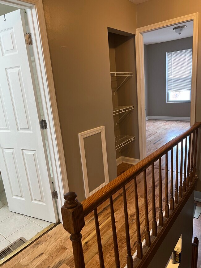 Upstairs hallway - 1419 Ward St