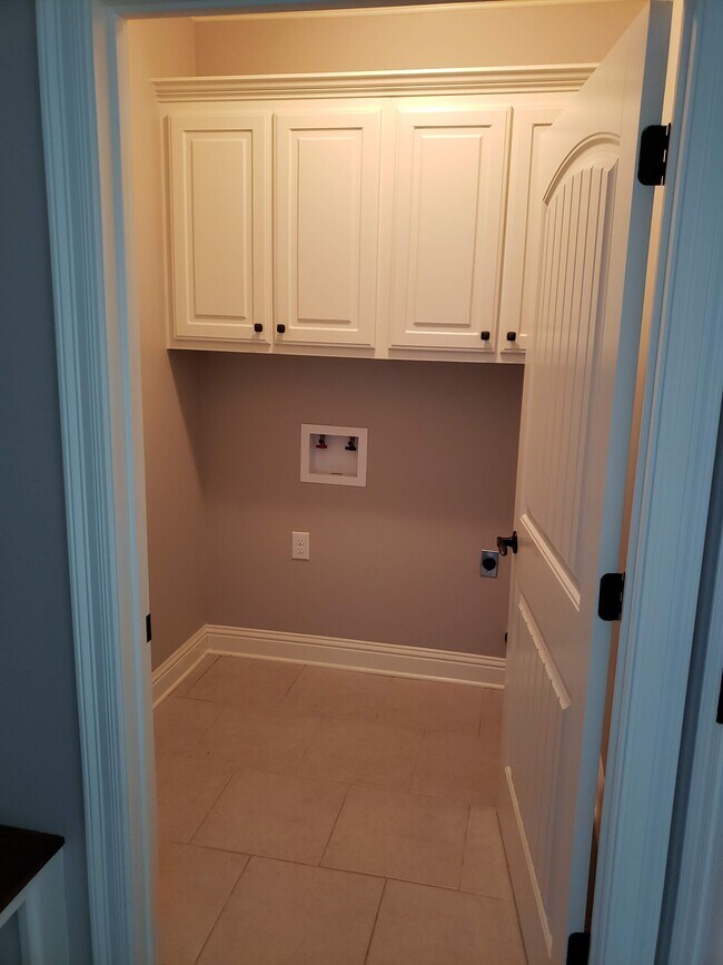 Laundry room. Electric dryer hookup. - 605 Stable Road