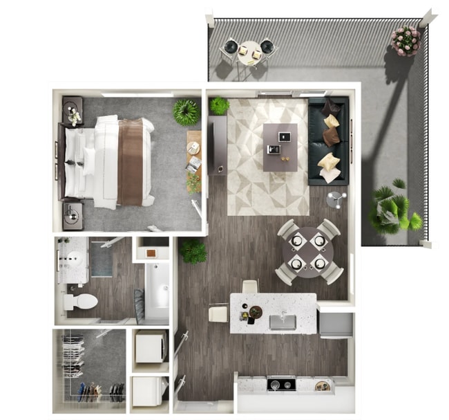 Floorplan - The Flats at Laurel & Pine