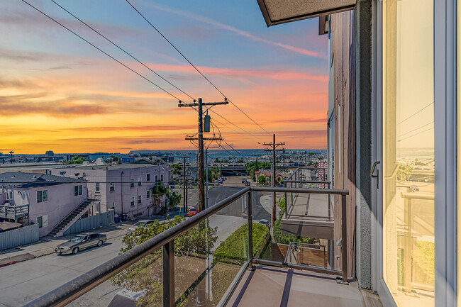 View from View from Primary Bedroom Balcony 3rd Floor - 408 W Juniper St