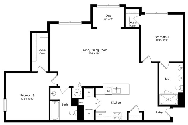 Floorplan - The Amalfi Clearwater