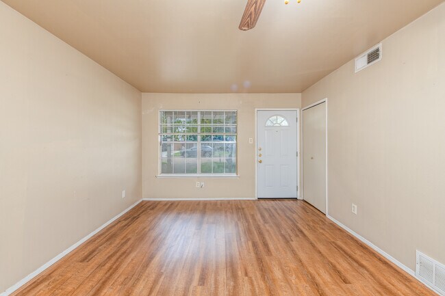 Living room to front door - 1816 E Tucker Blvd