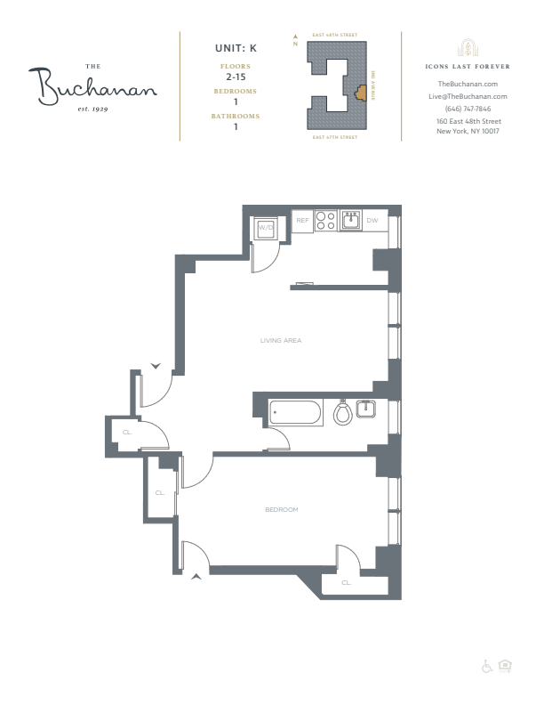 Floorplan - The Buchanan