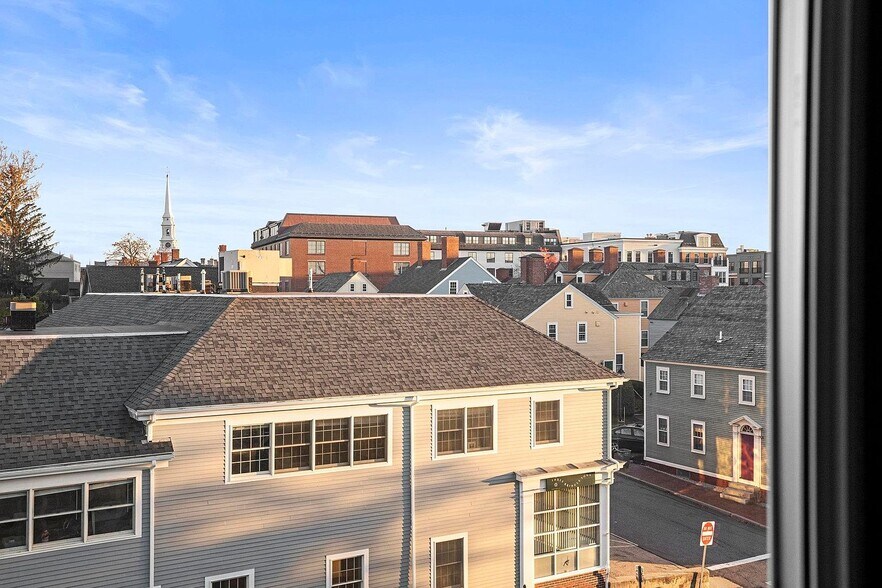 View from one of the bedrooms - 33 Deer St