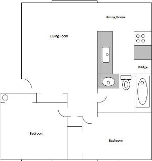 2BR/1BA - Lone Pine