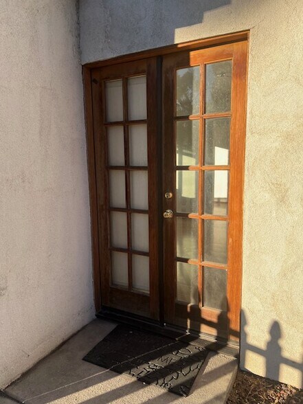 French door entrance - 30413 E Sunset Dr S