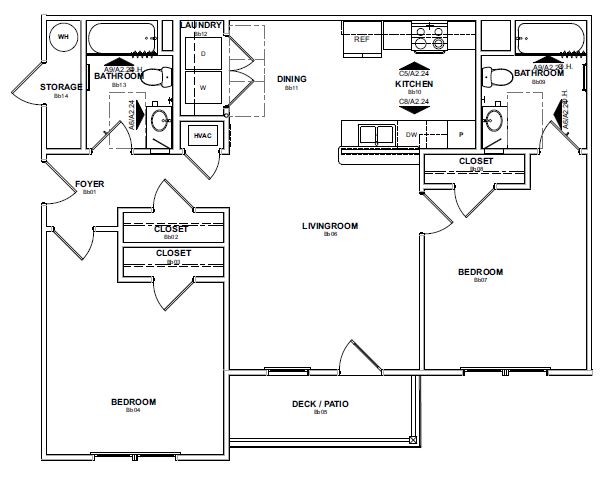 Floorplan - Rocky Creek