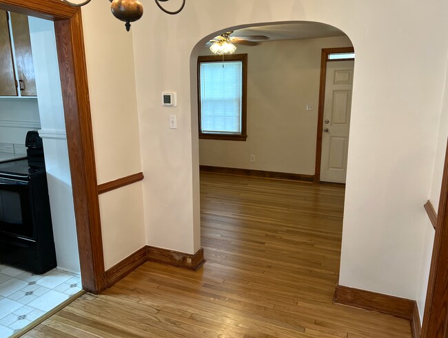 dining room view of living room - 108 E Union St