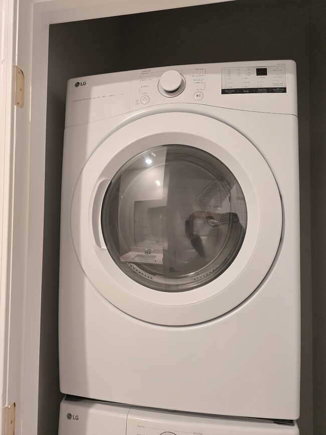 Brand New Stackable Washer Dryer included with apartment - 15580 Ruthie Lynn Dr