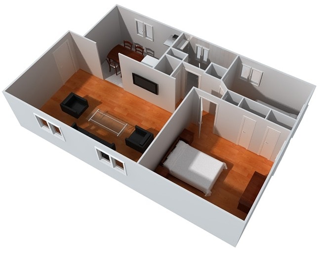 2BR/1BA - Prospect Hill Apartments