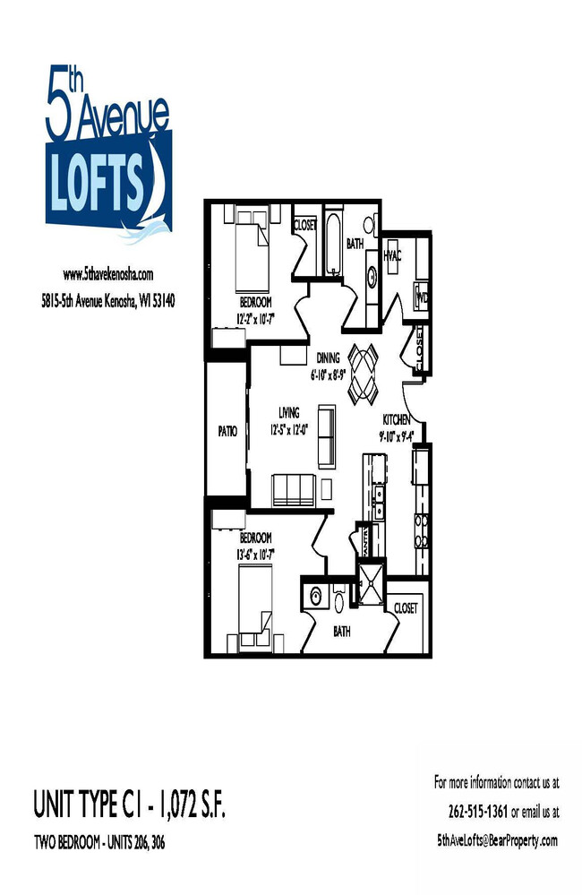 Floorplan - 5th Avenue Lofts