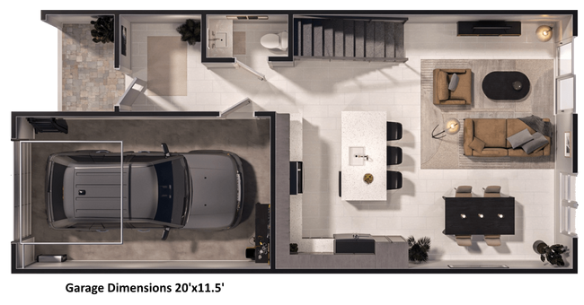 Floorplan - Elevate Townhomes