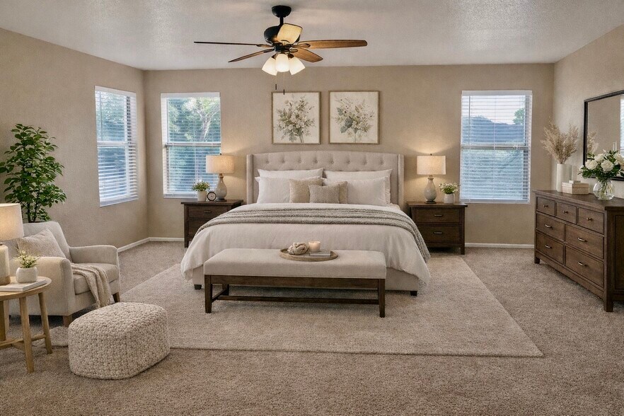 Master bedroom - 9125 E Plata Ave