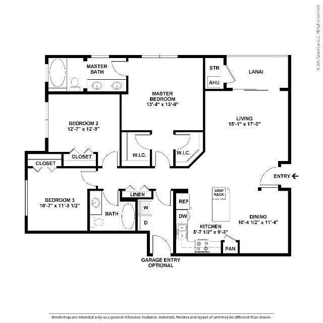 Floorplan - Lantower Cypress Creek