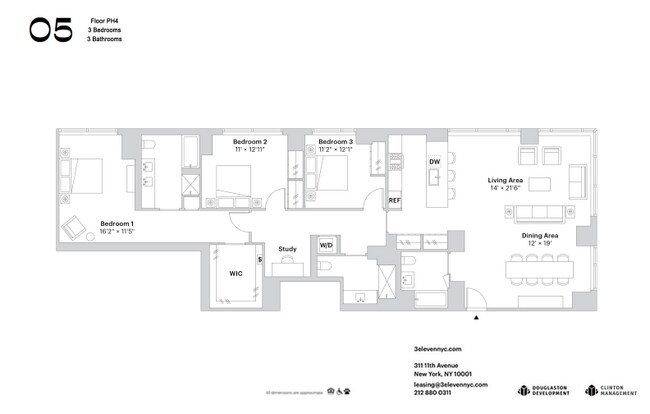 Floorplan - 3Eleven