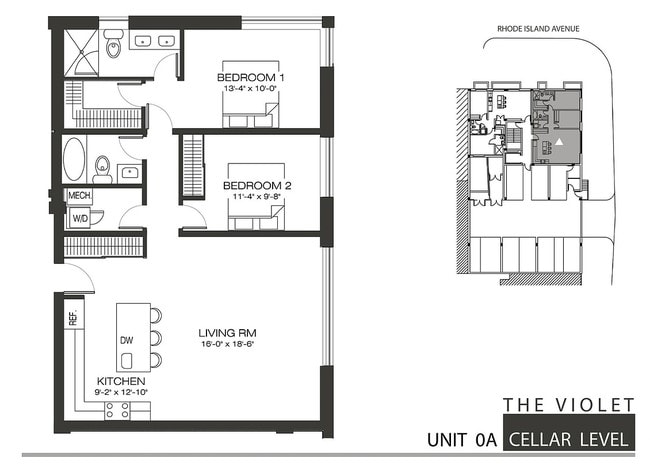 Cellar Level - Unit 0A - The Violet