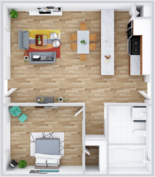 Floorplan - Texas Trails Apartments
