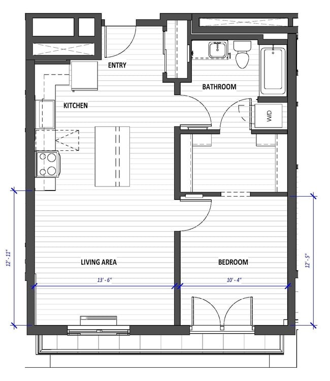 Floorplan - Hyas Point Apartments