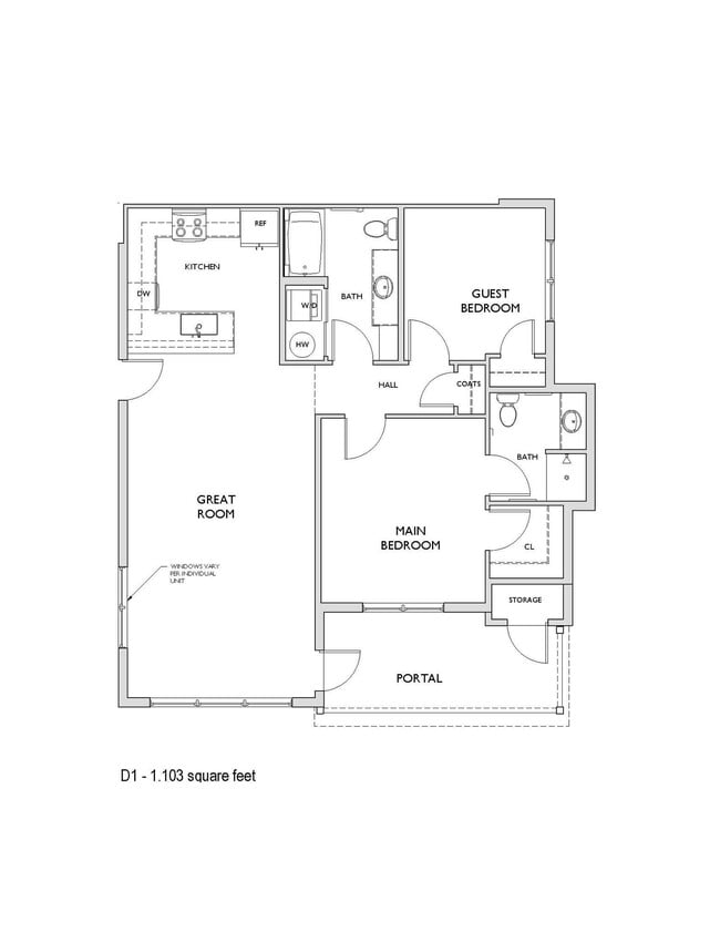 Floorplan - Acequia Lofts