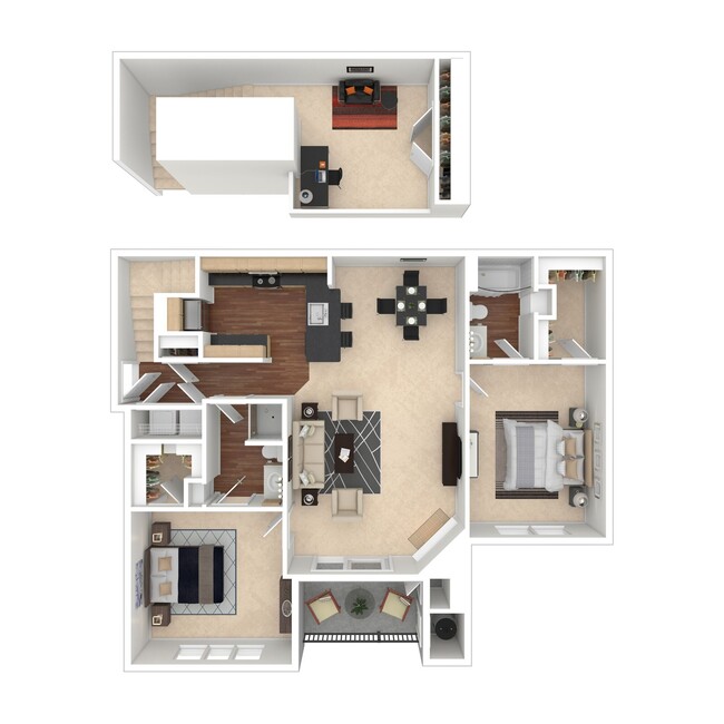 Floorplan - The Elms at Arcola