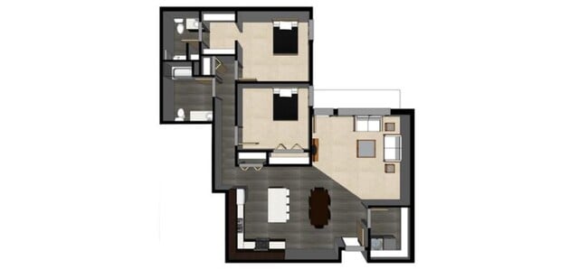Floorplan - Arbor Courts - Building 1