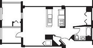 2BR/1BA - Mission Grand