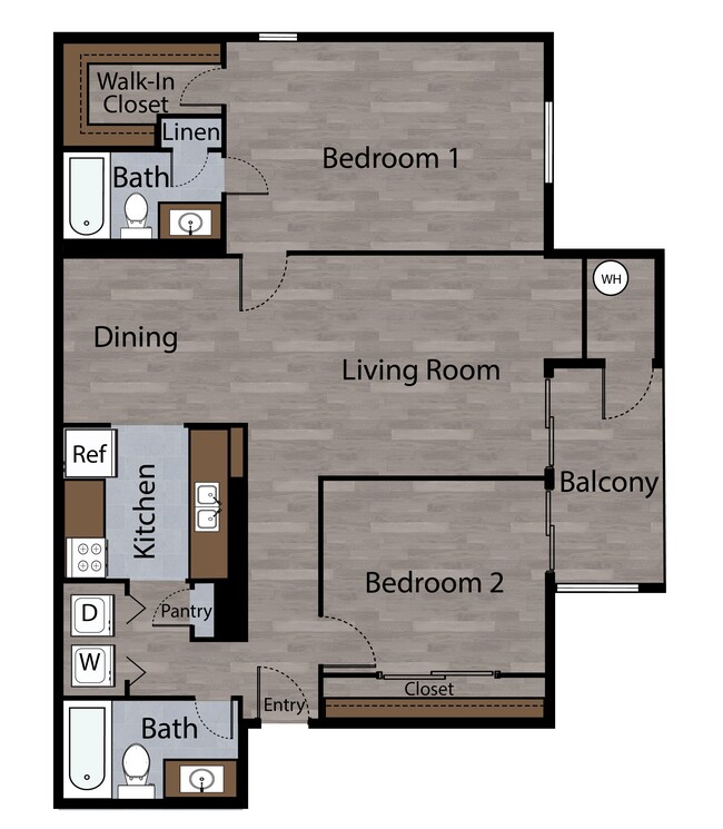 Floorplan - Mesh Apartments